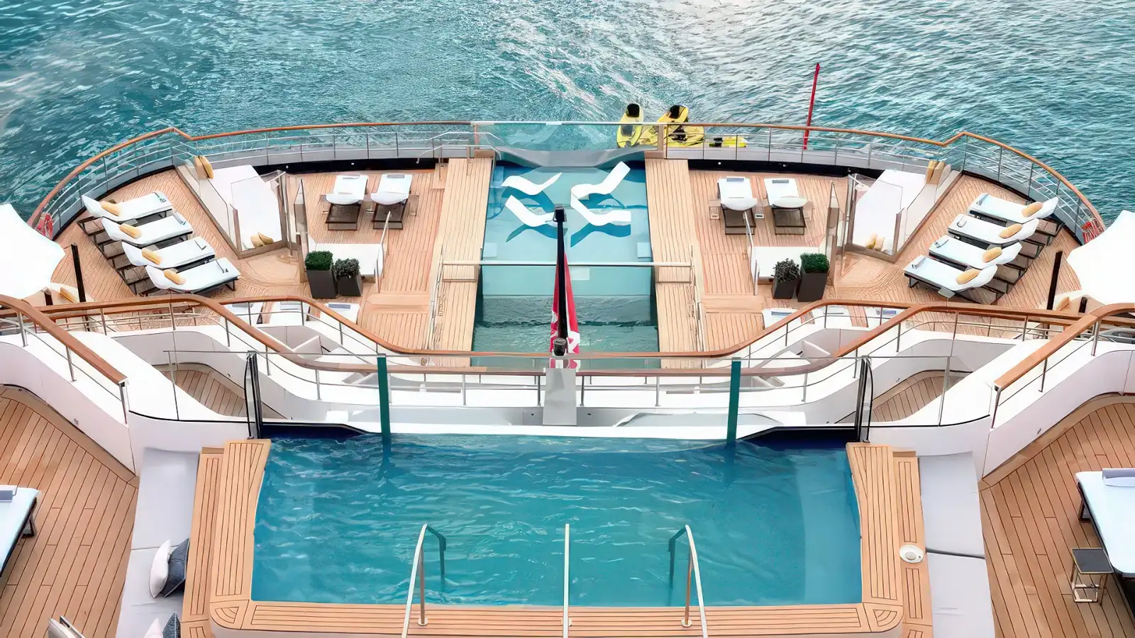 Ritz Carlton Yacht pools