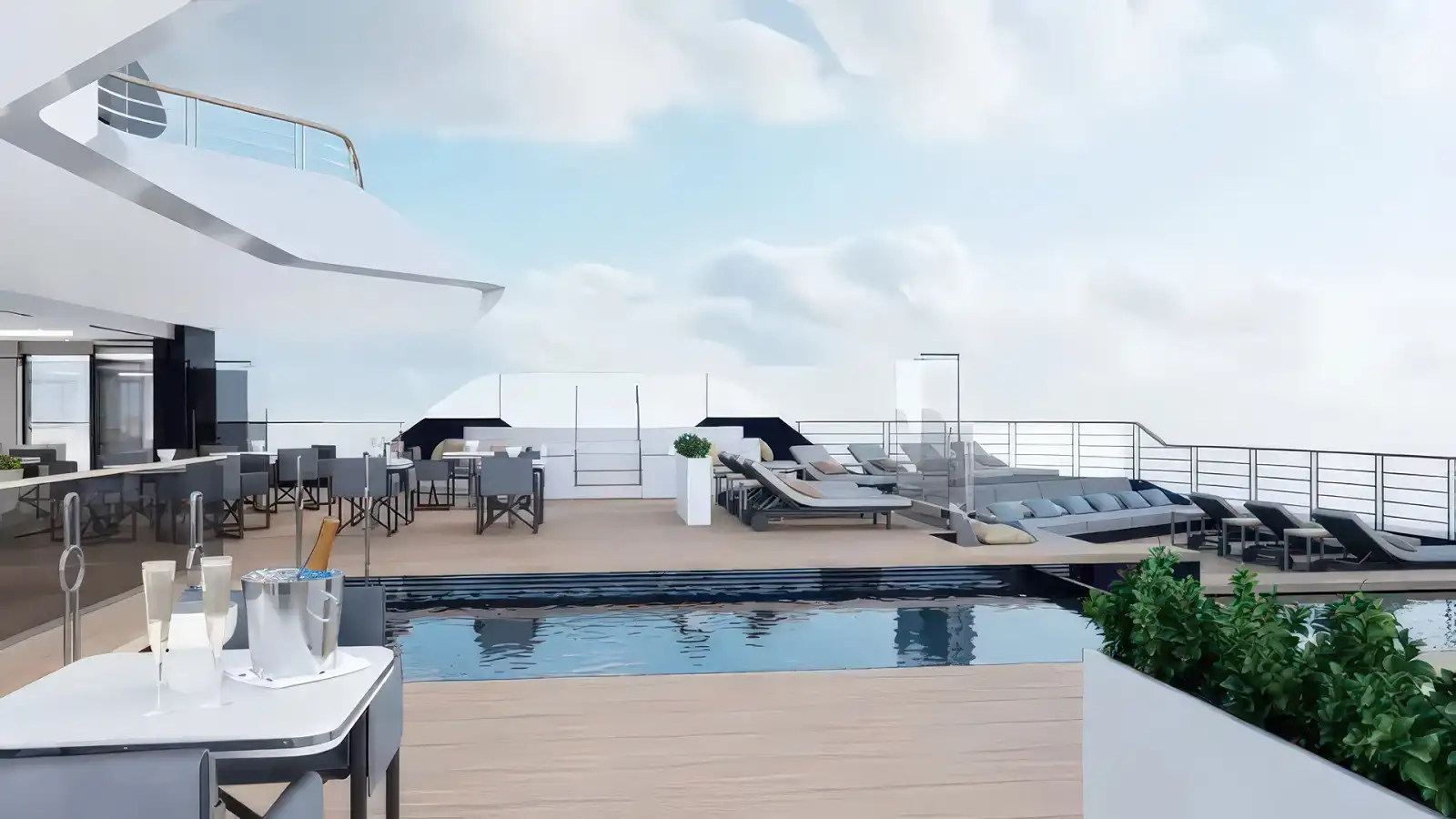 ritz carlton cruise pool