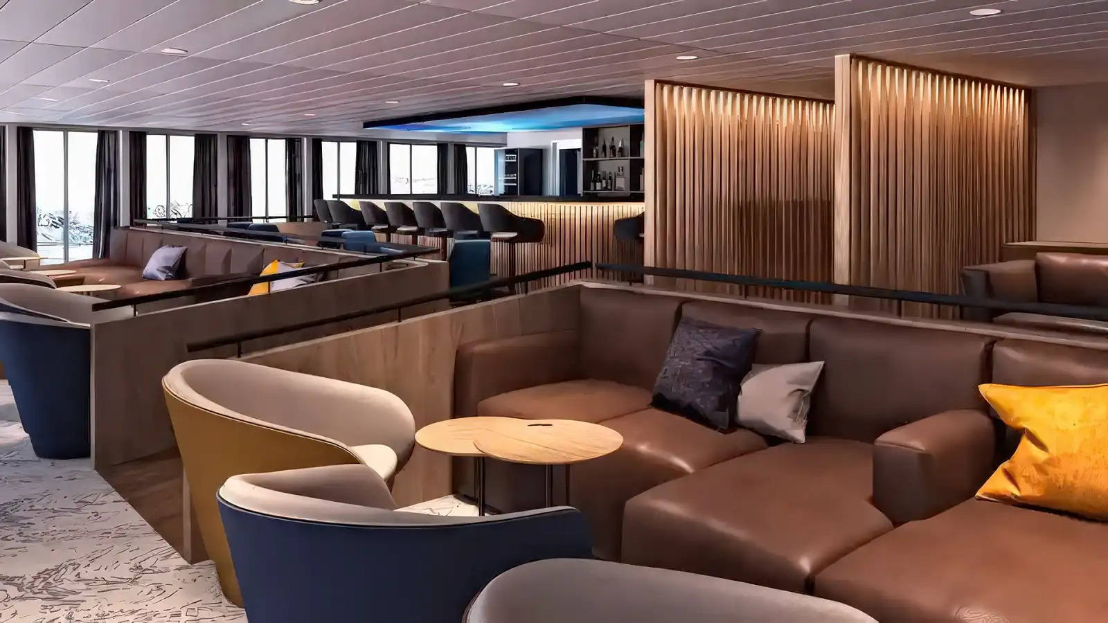 Quark Expeditions lounge