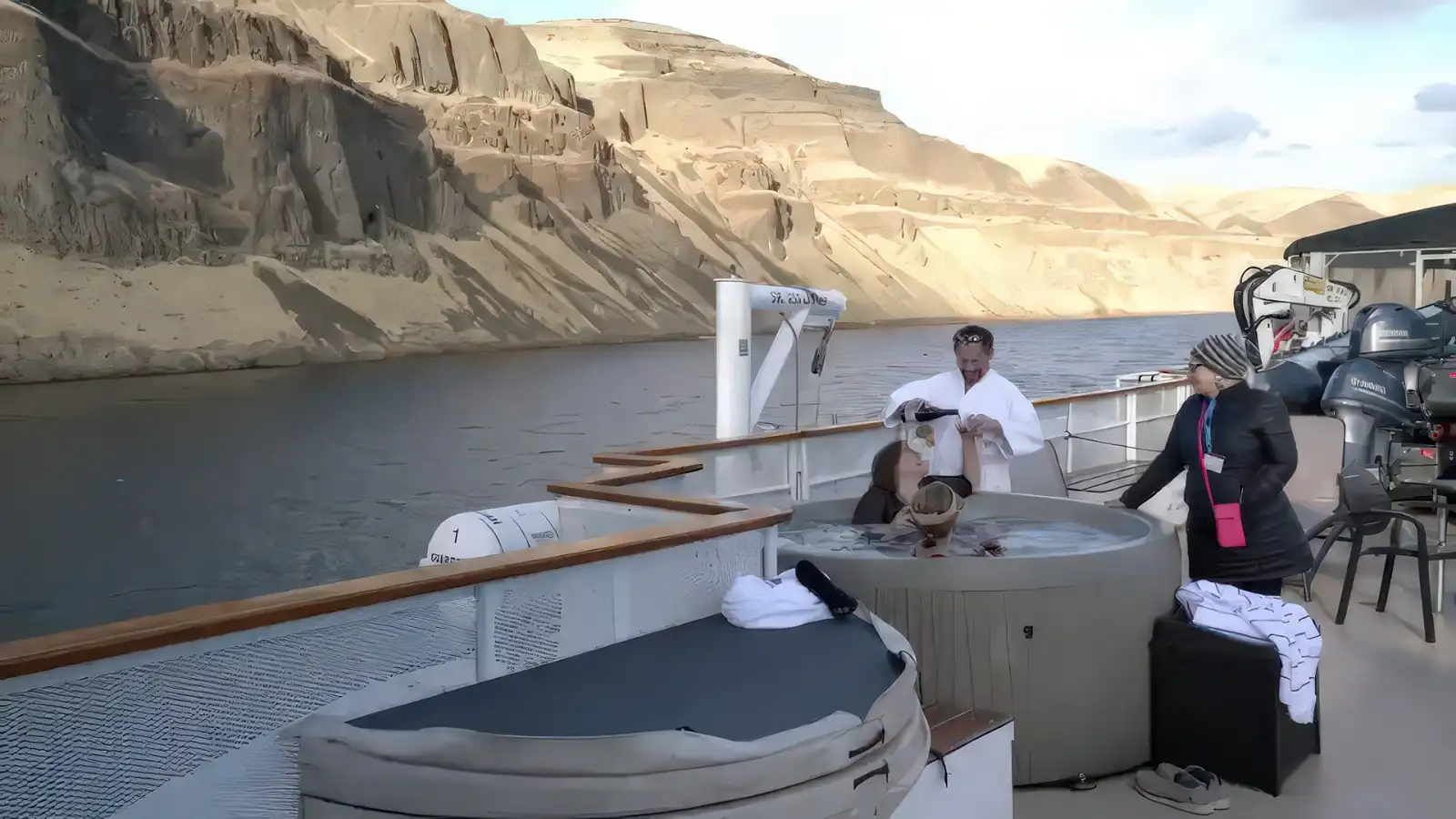 UnCruise Adventures hottub