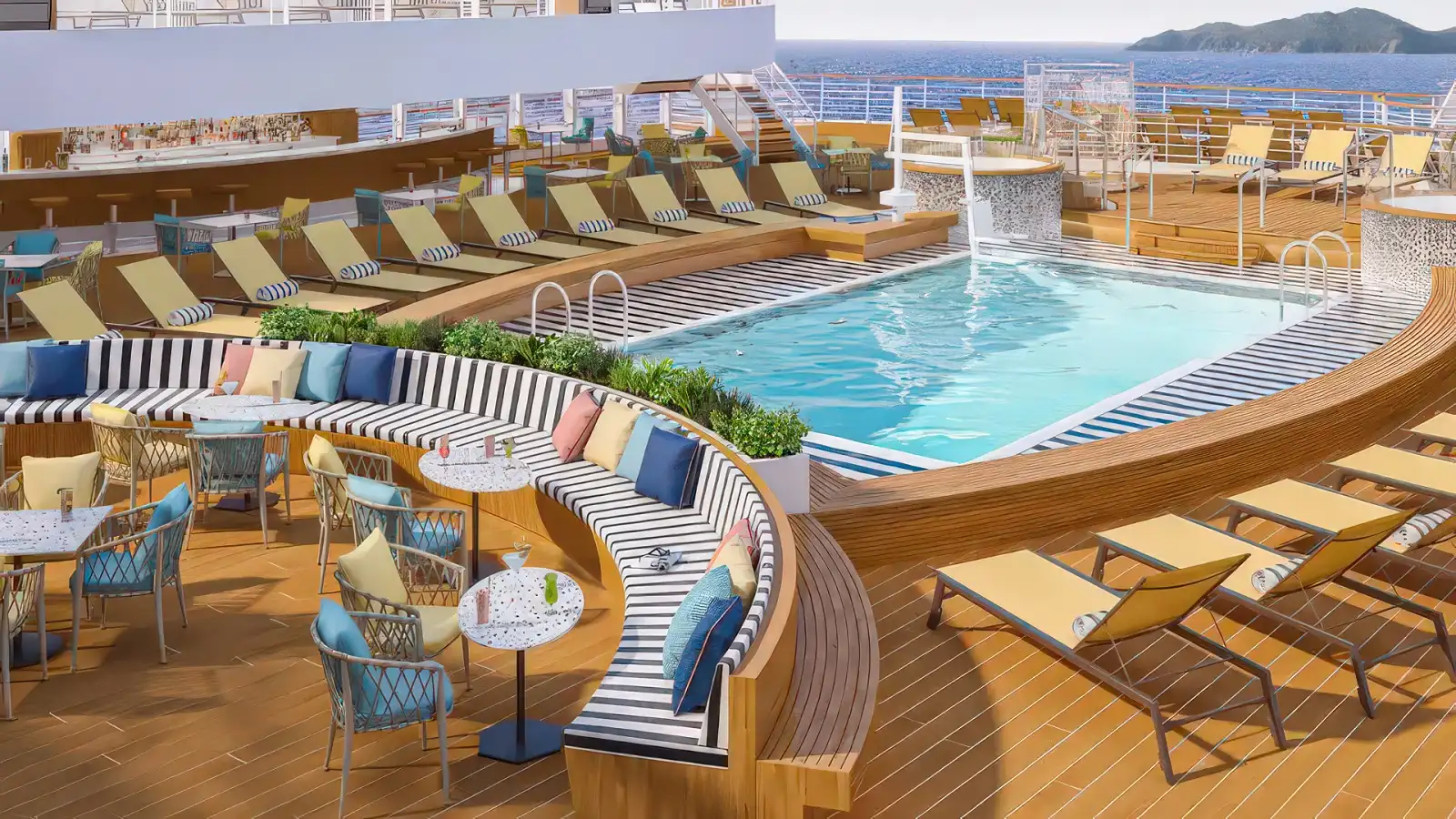 cunard queen anne pool